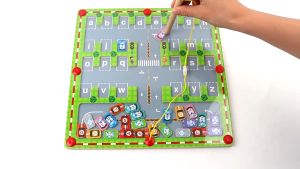 Magnetic Alphabet Maze Board Montessori Fine Motor Skills Toys for Girls Boys Educational Toys for Preschool Learning Activities