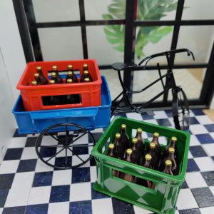 Dollhouse Dollhouse Mini Artificial Beer Box Drink Box Model Display Miniature Accessories Shooting Props