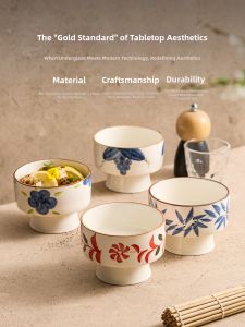 YOGEHOME | Hand-painted High-footed Ceramic Bowl