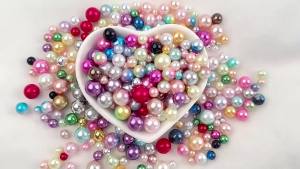 Random Mix 3-10mm 10g No Hole ABS Imitation Pearl Bead For Jewelry Making Brush Nail Art Make Up DIY Crafts Decor F0912