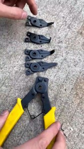 Bộ kìm kềm mở phe mở phanh đa năng 4 đầu trong ngoài thẳng cong kìm mở phe 4 trong 1