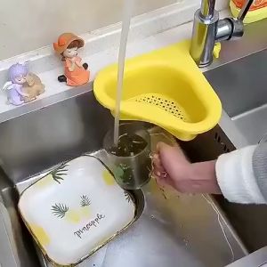 Rak Tirisan Sudut Wastafel: Desain Ergonomis & Praktis