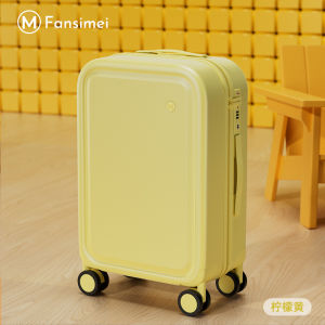 2025 New Dopaamine 24 Inch Check-in Luggage 20 Inch Womens Lightweight Zipper Style Pullman Bag Fashionable Travel Suitcase