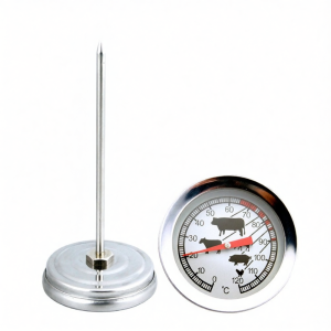 High Precision Stainless Steel BBQ Meat Thermometer Probe for Home Use Steak Baking Food Temperature Measurement Instrument