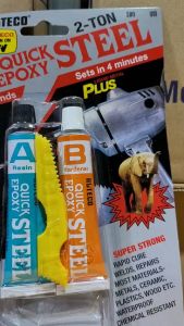 Keo AB 2 Thành Phần Thái Lan LOẠI LỚN Quick Epoxy Steel Alteco 56.7gr keo dán đa năng  keo dán gỗ dán gạch đá kính  các loại keo siêu dính- Cửa Hàng Nam