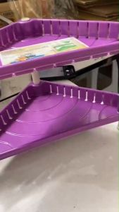 ชั้นวางของ ชั้นวางของพลาสติก 2 ชัั้น