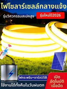 YUANMUXUAN | Solar Waterproof Motion Sensor Super Bright Outdoor LED Strip Light