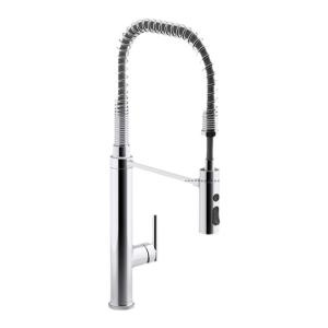 Kohler | Kitchen Faucet Cold Hot Water Spring Rotating