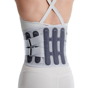 1PCS Lumbar Support Lower Back Brace Support for Pain Relief Scoliosis Herniated Disc Sciatica - Adjustable - Men and Women