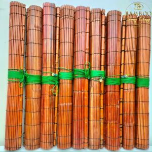 Mành Sáo Trúc Ngang 1m Cao 15m/ 2m/ 25m/ 3m Mành Che Nắng Ban Công Màn Che Ngoài Trời Mái Hiên Rèm Trúc Treo Cửa Sổ Rèm Tre Trúc Có Dòng Rọc Dây Kéo