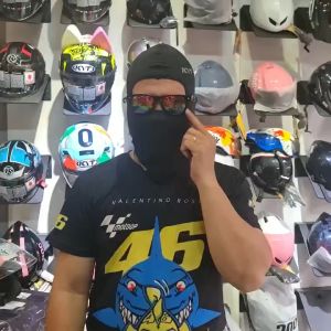 Khăn trùm đầu KYT F2khăn ninja KYT F2 vải kim cương thoáng mát cao cấp