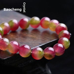 Watermelon Tourmaline Beads Handmade Jewelry