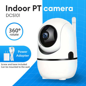 1080P 360 ° network camera with rotatable gimbal equipped with infrared night vision motion detection two-way audio and WiFi mobile monitoring