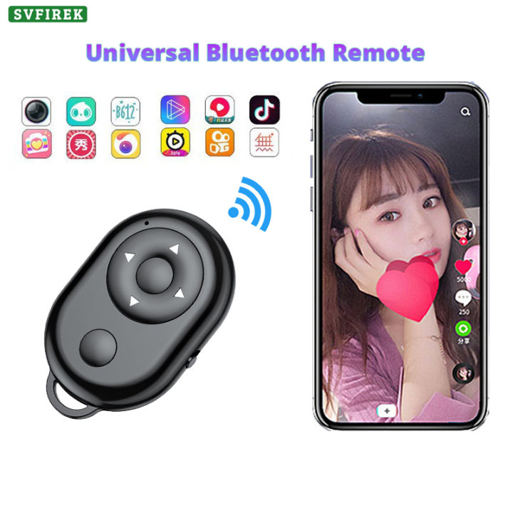 Universal Bluetooth Wireless Remote Shutter Camera Stick Shutter Selfie  Stick Mobile Phone Remote for Android and IOS Lazada PH