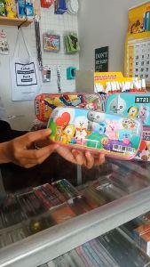 Tepat Pensil Anak Karakter BT21/Tepak BT21/Tepak BT21 Resleting/Kado Lucu
