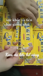 5 tuýp kem Con Hổ bôi tổ đỉa ghẻ nước.nước ăn chân tay ghẻ nước... Cực Hiệu quả