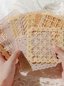 MO.CARD | Shimmer Lace Hollow Background Paper