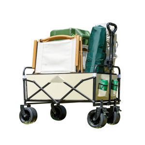 HEIFAN | Portable Folding Trolley with Table