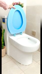 Toilet Seat Padded Soft Thicker Pad Toilet Cover Toilet Seat Cover Pads Soft Thicker Pad For Toilet Lid Bathroom Accessories