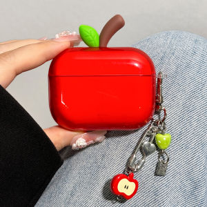 Earise | Red Transparent AirPods Case