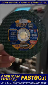 Batu Potong american tool Fasto Cut 4" ISI 25PCS Cutting Wheel Fasto Cut 4" American Tool