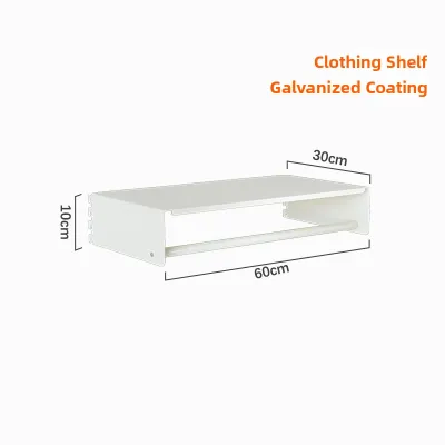 ALEDAN | Adjustable Modular Wall Track Shelving Rack