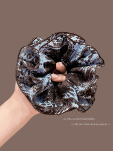 Korean Style Large Four Layer Hair Ties Womens Hair Bands Bun Tail Hair Bands Elegant Hair Accessories 2025 New Model