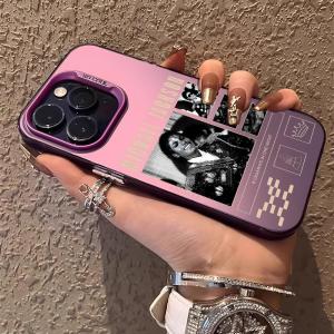 Music Rapper M-Michael Jackson Phone Case For IPhone 17 16 15 14 13 12 11 Pro Max Air Matte Laser Aurora Shockproof Phone Case