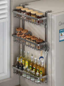 Multifunctional No-Drilling Storage Rack
