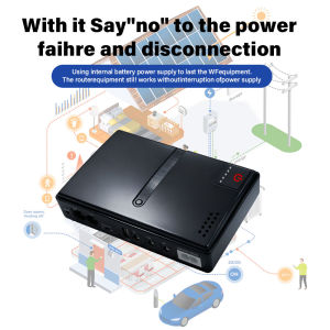 AC85-265V DC1018L Router 5V9V12V Optical Cat Monitor Backup Uninterruptible DC Power Supply Charger Cell Phone UPS NO Battery