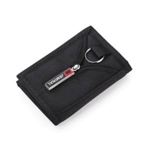 Nylon Trifold Casual Wallet for Male Women Purse Wallet Coin Purse Small Wallet Bag Purse Zipped Coins Pouch Card Holder Pocket