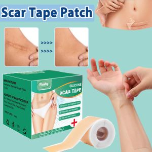 Scar Tape Patch Skin Repair Surgery Scar Removal Silicone Gel Sheet Patch Tape Sticker for C-Section Keloid Surgery Burn Acne Skin