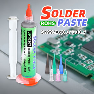 227 ℃ lead-free solder paste ROSH environmentally friendly wash free silver containing solder paste suitable for SMT surface mo