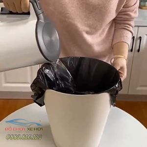 1kg túi bóng đen siêu mỏng siêu dai dùng để đóng hàng đựng rác