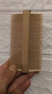 Lược Mau/ Lược Bí Nhựa Chải Chấy Chải Gàu - CHẤT LIỆU GỖ.TKVT2