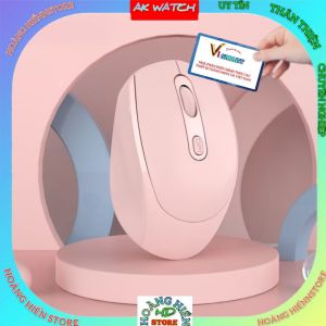 Chuột không dây ViSmart 2.4Ghz có Bluetooth sử dụng pin sạc dùng được cho cả máy tính và điện thoại