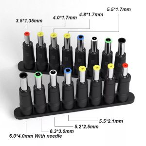 1 chiếc đầu chuyển đổi Jack rắc nguồn DC 5.5x2.1 ra 2.5x0.7 3.5x1.1 3.5x1.35 4.0x1.7 4.0x1.35 4.8x1.7 5.5x1. 7 6.3x3.0