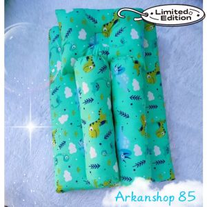 Kasur Bayi Motif Karakter fulll isian Dakron empuk Free Bantal Guling