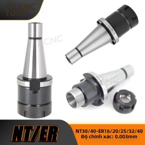 NT30 NT40 ER16 ER20 ER25 ER32 ER40 ISO30 ISO40 Collet Chuck Cho Máy Phay CNC Giá Đỡ Dụng Cụ 7:24 Phụ Kiện Máy Tiện Chất Liệu 40CrMnTi