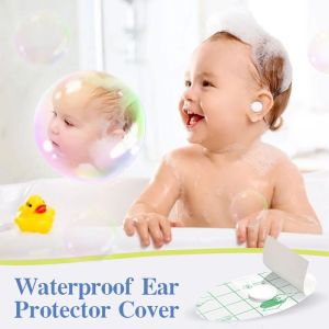 20/100PCS Baby Adults Shower Waterproof Ear Stickers Swim Cover Protector Disposable Anti-wear Heel