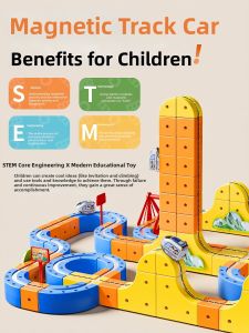 XIDIQI | Magnetic Track Train Construction Toys