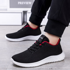 Leedoo Sepatu Pria Sepatu Sekolah Olahraga Pria Waterproof Sneakes Shoes Hitam MR141