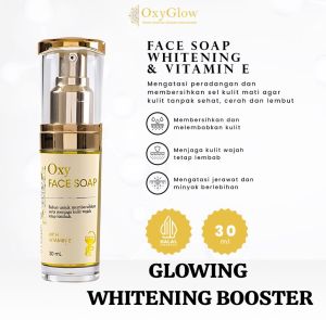Oxyglow Face Soap Whitening & Vitamin E