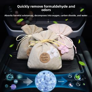 MONLEYTA | French Car Air Freshener Automobile Perfume Bag New Car Formaldehyde Odor Eliminator Special Vehicle Interior Decoration Ornaments