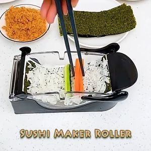Lazy automatic sushi mold sushi rice ball tool household rolling curtain mold nori seaweed bag rice artifact