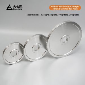 DAQIJIAN | 304 Stainless Steel Solid Corrosion Resistant Barbell Plates for Deadlift Squat