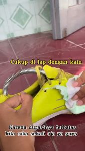 Pembersih Sepatu Kickoff Shoe Cleaner Waterless Sabun Cuci Perawatan Sepatu