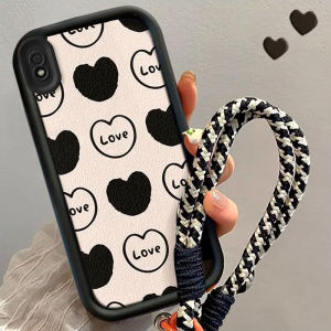 For casing hp Samsung A10 terbaru 2025 Love Bentuk cinta Gaya sederhana