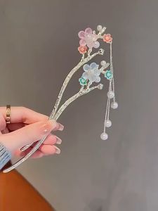 Sirkam Rambut Tusuk Konde Bunga Fashion Wanita Elegan High Quality Impor