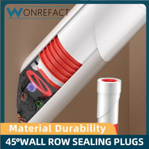 45 Degree Sealing Plug Ring For Kitchen Deodorant Drain Pipe Seal Plug For Sewer Pipes Block Odors Sink Stopper With Ergonomic Handle